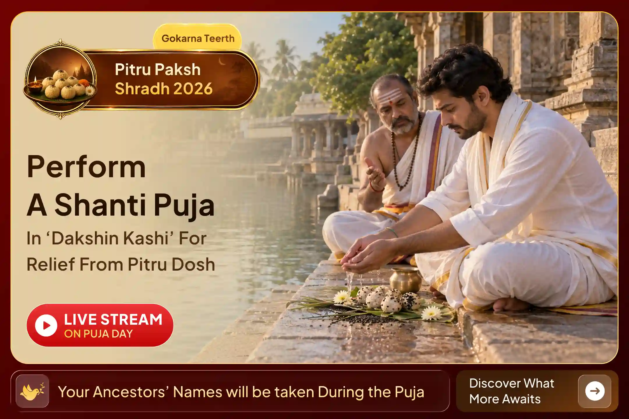Narayan Bali Puja, Tripindi Shradh Pitru Dosh Shanti Puja